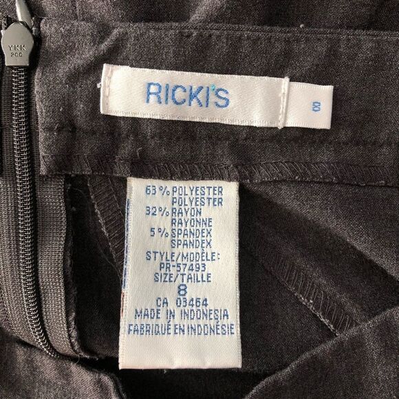 RICKI'S grey skirt size 8 - Picture 4 of 4